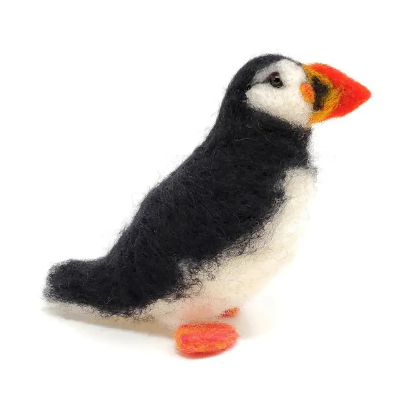 Crafty Kit Company Atlantic Puffin Needle Felting Kit-2